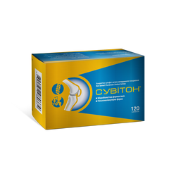 Сувітон&reg;, нетваринний хондроїтин, 120 таблеток